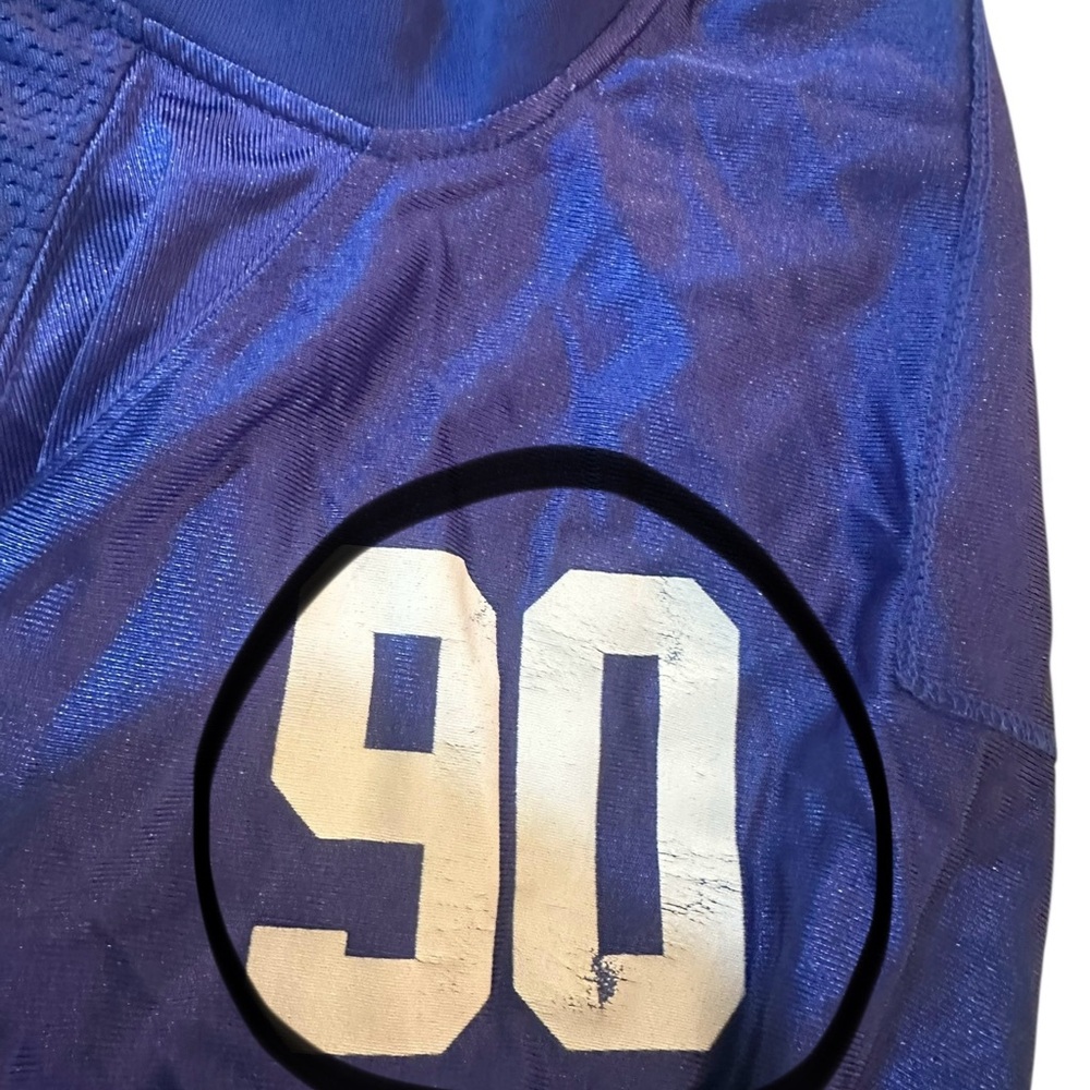 Onfield Reebok Men New York Giants Jason Pierre-Paul Jersey Sz XL - Picture 6 of 9